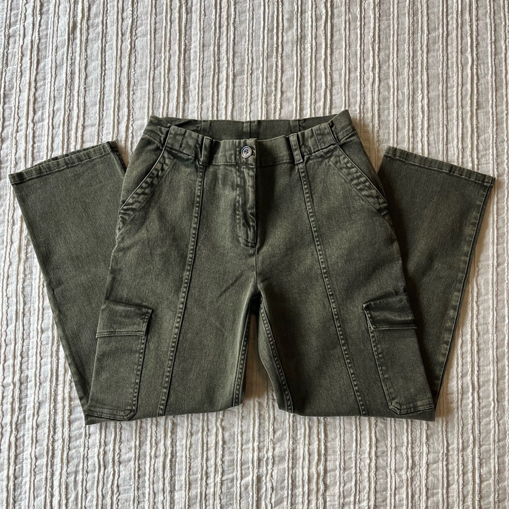 Treasure & Bond Stretch Cotton Cargo Pants - Picture 2 of 7